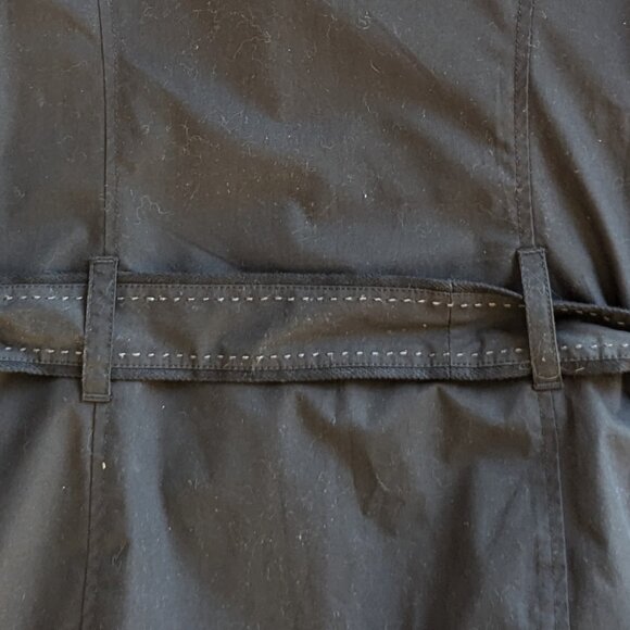 PROMOD Short black Trench Coat - Picture 9 of 10